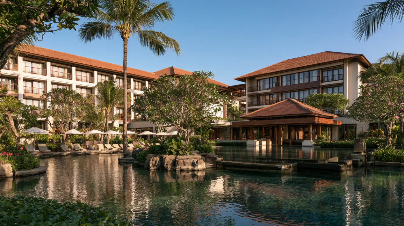 Melia Bali - Роскошный курорт на берегу моря в Нуса-Дуа, Бали
